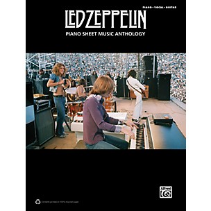 Alfred Led Zeppelin Piano Sheet Music Anthology PVG Book