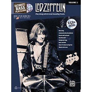 Alfred Led Zeppelin Ultimate Play Along Bass Volume 1 with 2 CD's