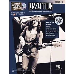 Alfred Led Zeppelin Ultimate Play Along Bass Volume 2 with 2 CD's