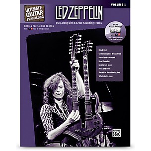 Alfred Led Zeppelin Ultimate Play Along Guitar Volume 1 With Online Audio