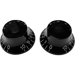 AxLabs Left Handed Bell Knob (White Lettering) - 2 Pack