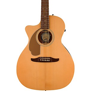 Fender Left-Handed California Newporter Player Acoustic-Electric Guitar