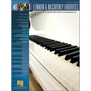 Hal Leonard Lennon & McCartney Favorites - Piano Duet Play-Along Volume 38 (Book/CD)