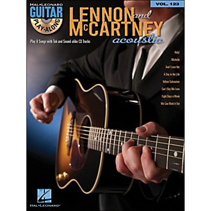 Hal Leonard Lennon & Mccartney Acoustic - Guitar Play-Along Volume 123 (Book/CD)