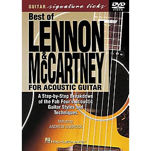 Hal Leonard Lennon and McCartney for Acoustic Guitar DVD