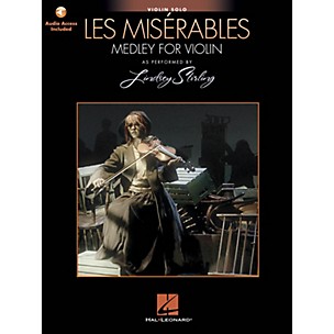 Hal Leonard Les Miserables (Medley for Violin Solo) Violin Series Softcover Audio Online by Lindsey Stirling