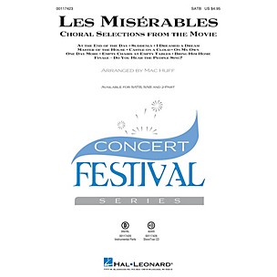 Hal Leonard Les Misérables (Choral Selections from the Movie) 2-Part Arranged by Mac Huff