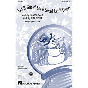 Hal Leonard Let It Snow! Let It Snow! Let It Snow! SATB arranged by Kirby Shaw