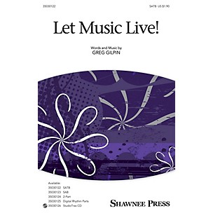 Shawnee Press Let Music Live Studiotrax CD Composed by Greg Gilpin