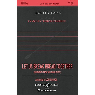 Boosey and Hawkes Let Us Break Bread Together (No. 5 from Millennial Suite) SATB arranged by John Burge