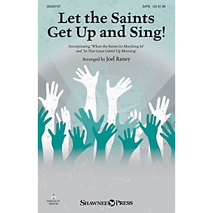 Shawnee Press Let the Saints Get Up and Sing! Studiotrax CD Arranged by Joel Raney
