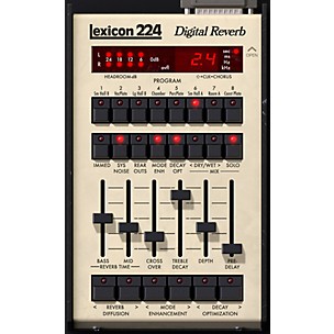 Universal Audio Lexicon 224 Digital Reverb - UADx and UAD-2 Plug-ins (Mac/Windows)