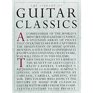 Music Sales Library Of Guitar Classics