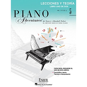 Faber Piano Adventures Libro de lecciones y teoria Nivel 5 Faber Piano Adventures Series Softcover Written by Randall Faber