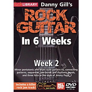 Mel Bay Lick Library Danny Gill's Rock Guitar in 6 Weeks DVD Guitar Course