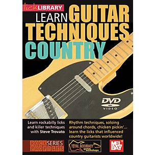 Mel Bay Lick Library Learn Guitar Techniques: Country DVD