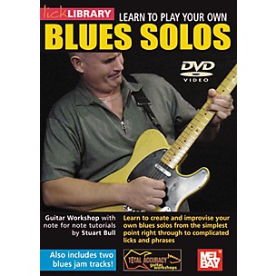 Mel Bay Lick Library Learn To Play Your own Blues Solos DVD