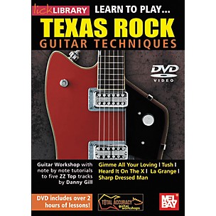 Mel Bay Lick Library: Learn to Play Texas Rock Techniques (DVD)