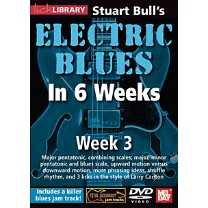 Mel Bay Lick Library Stuart Bull's Electric Blues in 6 Weeks DVD Guitar Course