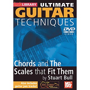 Mel Bay Lick Library Ultimate Guitar Techniques: Chords and The Scales 2 DVD Set