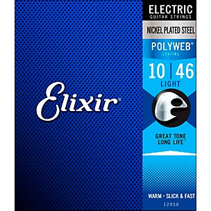 Elixir Light Polyweb Electric Guitar Strings
