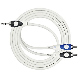 KIRLIN LightGear Y-Cable 3.5mm TRS Plug - 2 x RCA Plug (Tip/Ring)
