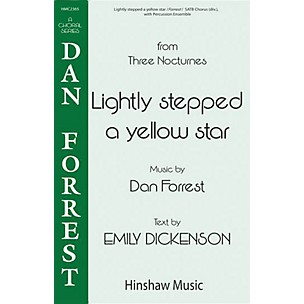 Hinshaw Music Lightly Stepped a Yellow Star SSAATTBB composed by Dan Forrest