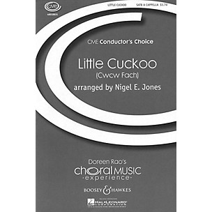 Boosey and Hawkes Little Cuckoo (Cwcw Fach) CME Conductor's Choice SATB a cappella arranged by Nigel Jones