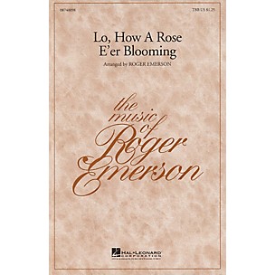 Hal Leonard Lo, How a Rose E'er Blooming TBB arranged by Roger Emerson