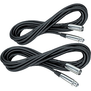 Musician's Gear Lo-Z Mic Cable 20' 2-Pack