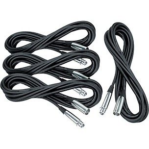 Musician's Gear Lo-Z Mic Cable 20' 4-Pack