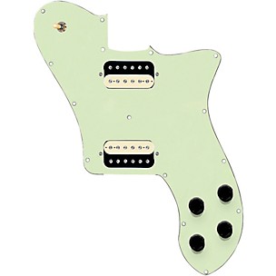 920D Custom Loaded Pickguard for '72 Deluxe Telecaster With Uncovered Roughnecks Humbuckers