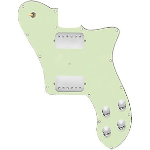 920d Custom Loaded Pickguard for '72 Deluxe Telecaster with Nickel Smoothies Humbuckers