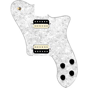 920d Custom Loaded Pickguard for '72 Deluxe Telecaster with Uncovered Roughnecks Humbuckers