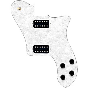 920d Custom Loaded Pickguard for '72 Deluxe Telecaster with Uncovered Smoothies Humbuckers