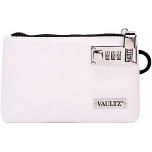 Vaultz Locking Accessories Pouch, 7x10, White