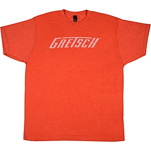 Gretsch Logo Heather Orange T-Shirt