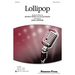 Shawnee Press Lollipop SSA arranged by Greg Jasperse