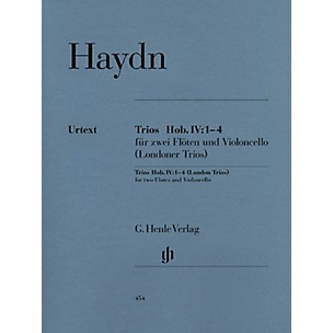 G. Henle Verlag London Trios Hob.IV:1-4 Henle Music Folios Series Softcover Composed by Joseph Haydn