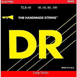 DR Strings Long Necks Taper Core Light 4-String Bass Strings
