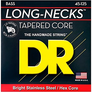 DR Strings Long Necks Taper Core Medium 5-String Bass Strings