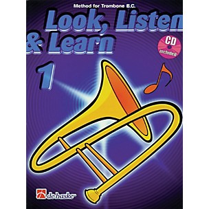 Hal Leonard Look, Listen & Learn - Method Book Part 1 (Trombone (B.C.)) De Haske Play-Along Book Series