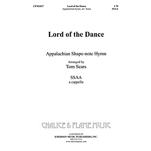 Hal Leonard Lord of the Dance SSAA composed by Tom Sears