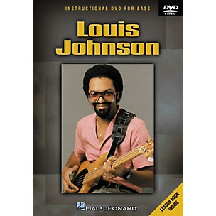 Hal Leonard Louis Johnson Instructional DVD for Bass