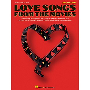 Hal Leonard Love Songs From The Movies Piano, Vocal, Guitar Songbook