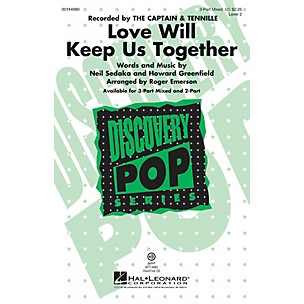 Hal Leonard Love Will Keep Us Together VoiceTrax CD by The Captain & Tennille Arranged by Roger Emerson