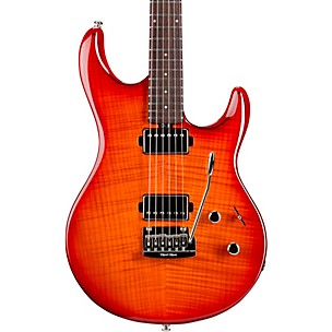Ernie Ball Music Man Luke III HH Flame Maple Top Rosewood Fingerboard Electric Guitar