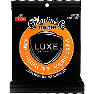 Martin Luxe by Martin Kovar Flexible Core Nickel Cobalt Acoustic Guitar Strings