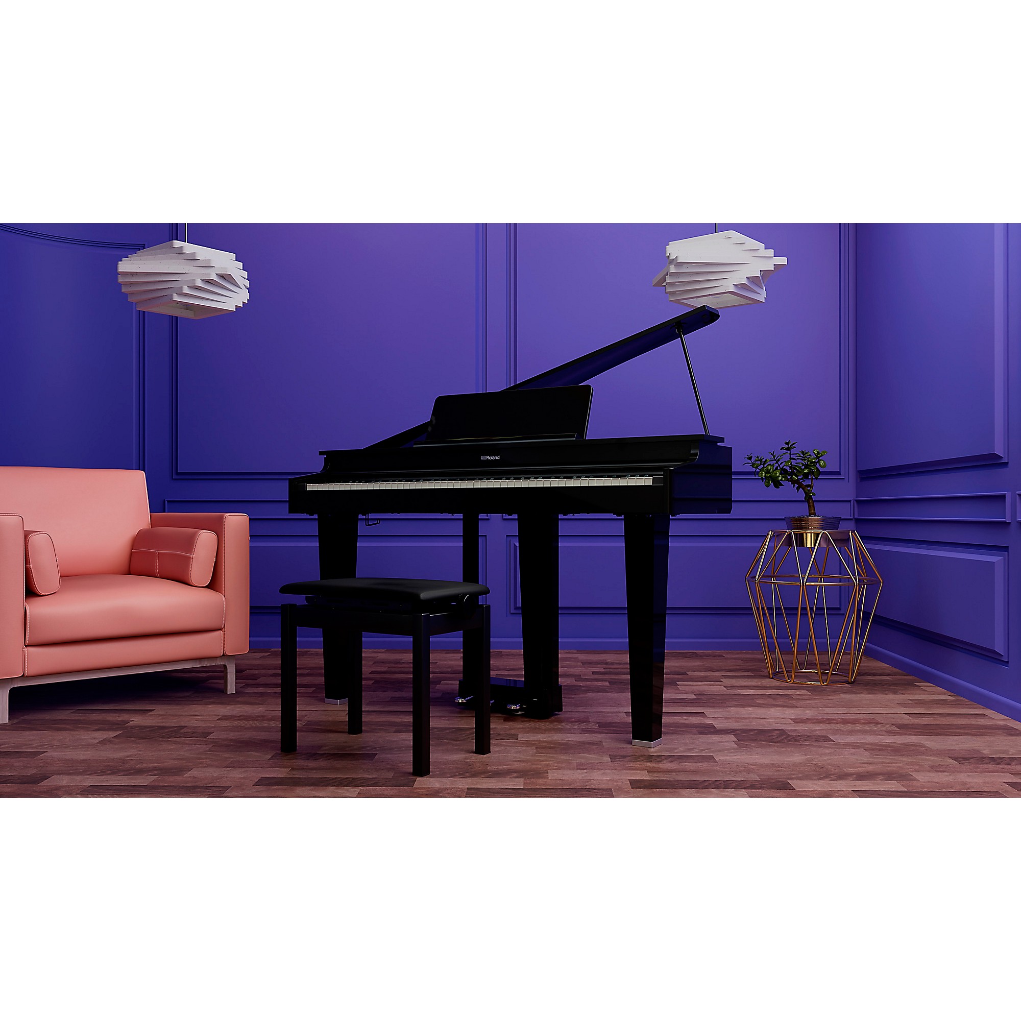 Roland GP-3 88-Key Digital Grand Piano With Bench | Music & Arts