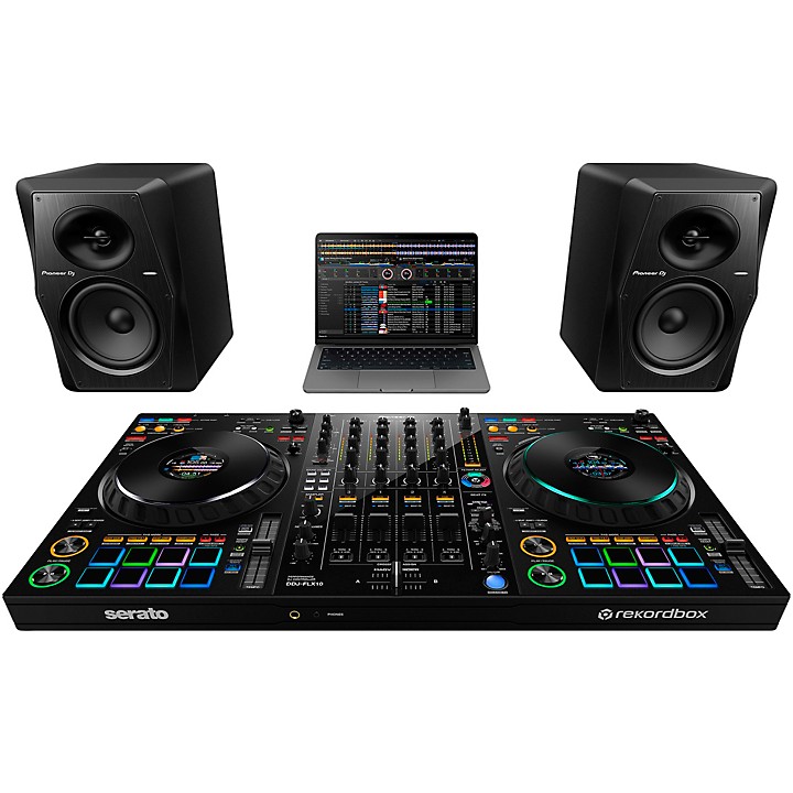 Pioneer DJ Pioneer DJ DDJ-FLX10 4-Channel Performance DJ Controller for  rekordbox DJ and Serato DJ Pro